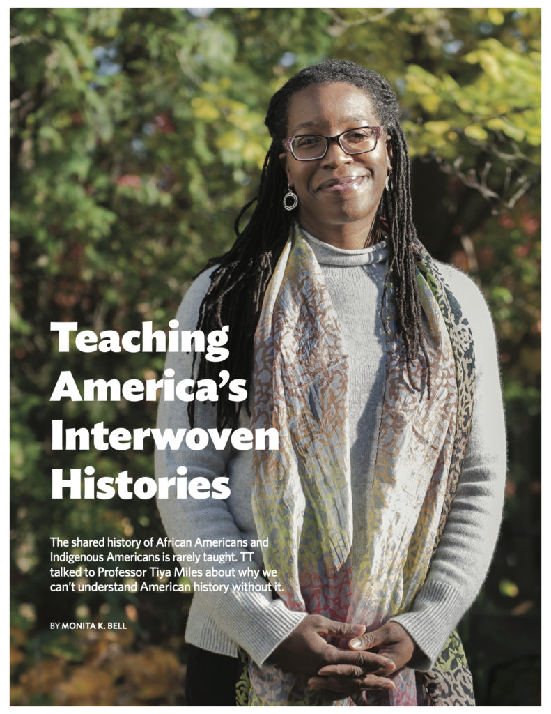 Photographing Tiya Myles for Teaching Tolerance Magazine