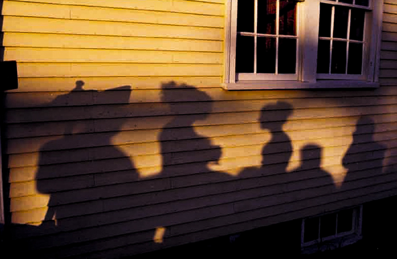 Portland wedding shadows, Maine