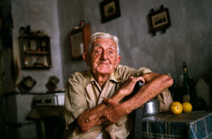 elderly person in cuba